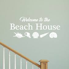 Welcome To The Beach House Wall Quotes Decal Wallquotes Com