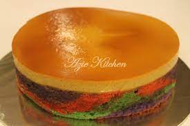 Krem karamelli kek, çayın yanına hep aynı keki yapmaktan sıkılanları fazlasıyla mutlu edecek nefis mi nefis bir tarif. Kek Karamel Untuk Zatul Azie Kitchen