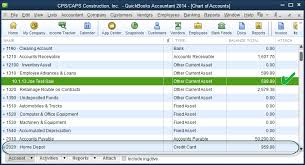 Employee Loan Recorded Chart Of Accounts Quickbooks For