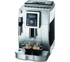The lattissima one coffee machine is one touch milk system that lets you indulge in barista style cappuccinos and lattes from the comfort of your home. Cheap Delonghi Bean To Cup Coffee Machine Silver Black White Only 299 At Currys Pc World Latestdeals Co Uk