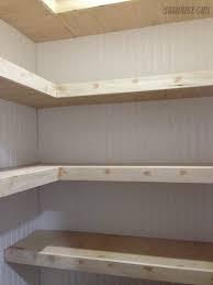 We installed floating open shelves over the snack bar in our home theater room in our basement so we thought we'd share how we did it here! How To Build Corner Floating Shelves Sawdust Girl