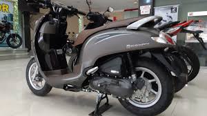 Lampu depan (headlamp) sudah led projector : Honda Scoopy 2019 Stylish Matte Brown Youtube