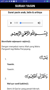 Demikian aplikasi surat yasin mp3 , tahlil dan ayat kursi offline di buat untuk. Surat Yasin Dan Tahlil Lengkap Fur Android Apk Herunterladen