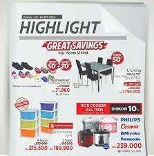 Jika lokasi anda jauh dari toko kami, saat ini tersedia fitur belanja furniture online melalui website kami yang mencakup wilayah pengiriman hampir ke seluruh indonesia. Promo Great Saving Perabotan Rumah Tangga Di Lotte Mart Oktober 2018 Gotomalls