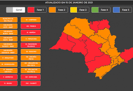 Atualmente, seis das 17 regiões estão classificadas na fase vermelha. Noticia Prefeitura De Agudos Fara Adequacao A Fase Vermelha Do Plano Sp Prefeitura Municipal De Agudos