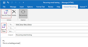 Eine freie vorlage muster einer zahlungserinnerung. Wie Sende Ich Eine Wiederkehrende E Mail Mit Einem Zeitplan In Outlook