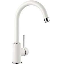 Heable kitchen sink mixer tap (£56.99). Blanco Mida Granite White Single Lever Swivel Spout Kitchen Sink Mixer Tap Kitchen From Taps Uk