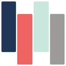Maybe you would like to learn more about one of these? Navy Coral Mint Gray Color Inspiration Coral Bedroom Bedroom Colors Mint Nursery