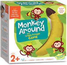 Children build eye/hand coordination and fine motor skills as they hang cute monkeys from a wobbling treetop! Peaceable Kingdom Monkey Around Game Amazon Co Uk Toys Games