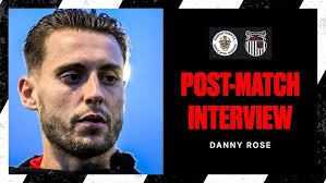 Danny Rose speaks following his equaliser in today's draw against Slough