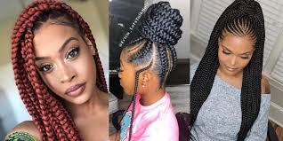 The best hairstyles for women over 60. 18 Beautiful Ravishing Braided Hairstyles Black Braids For Ladies 2021