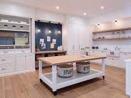 30 clever storage and organization ideas for your tiny laundry room 31 photos. Large Laundry Room Craft Room Design This Has To Be One Of The Best Large Laundry Room Craftroom D Large Laundry Rooms Laundry Craft Rooms Laundry Room Island