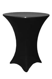Spandex Cocktail Table Cover 36 Round Black Round Cocktail Tables Fitted Table Cover Cocktail Tables