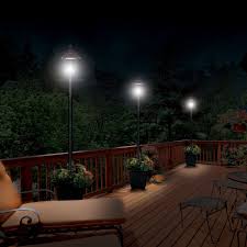 Gama Sonic Baytown Solar Lamp Post With Planter Walmart Com Walmart Com