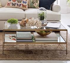Leona 44 Glass Coffee Table In 2020 Glass Coffee Table Decor Table Decor Living Room Rectangular Glass Coffee Table