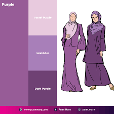 Warna pink merupakan warna yang sesuai untuk semua jenis kulit. Padanan Warna Raya 2019 Puan Mary
