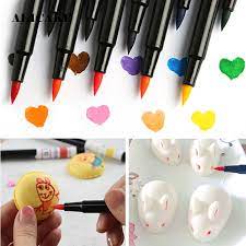 10 x sugarflair edible food colouring colour pens cake decorating berry blue. Food Coloring Pens 10 Colours Food Grade Edible Marker Gourmet Writers For Decorating Fondant Cakes Cookies Frosting Easter Eggs Baking Pastry Tools Aliexpress