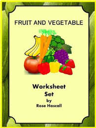 Coloring fruits and vegetables worksheets. Fruits And Vegetables Colouring Worksheets Teaching Resources Tpt