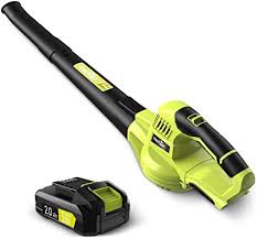3.9 out of 5 stars. Amazon Com Cordless Leaf Blower Electric Leaf Blower Battery Powered 20v Lithium Leaf Blower Cordless With Battery Charger Powerful Cordless Blower Lightweight For Sweeping Snow Battery Charger Included Garden Outdoor