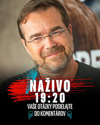 🔴 Dnes večer sa opäť budeme vidieť a počuť. Svoje otázky, postrehy alebo  témy, ktoré vás zaujímajú môžete písať už teraz do komentárov. Teším sa na  vás 🖐️