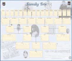 Ancestors Professional Genealogy Service Family Tree Wallchart