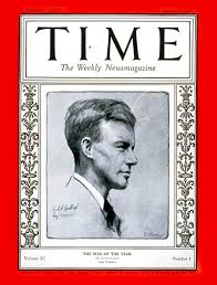 TIME Magazine Cover: Charles Lindbergh, Man of the Year - Jan. 2, 1928 -  Charles Lindbergh - Person of the Year - Aviation