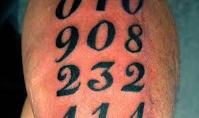 Sep 3 2019 explore royytuartejrs board number tattoo fonts on pinterest. 15 Mathematical Number Tattoos Tattoo Com