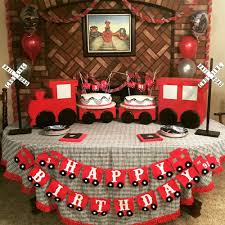 Birthday Party Ideas For 35 Year Old Woman Trains Birthday Party Ideas Photo 1 Of 35 Vintage Train Birthday Party Train Birthday Train Birthday Theme
