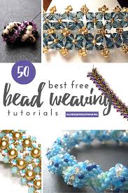 These projects were written with the beginning beader in mind. 75 Best Free Bead Weaving Patterns Beaded Bracelet Patterns Jewelry Patterns Beaded Bracelets
