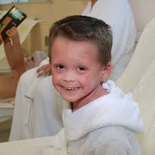 How a little boy walked again after water therapy helped relieve his  chronic eczema