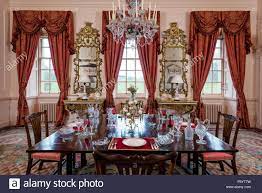 For baroque dining room set from the italian manufacturer turri. Luxurious Baroque Dining Room Stock Photo Alamy