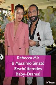 Rebecca Mir Massimo Sinato Erschutterndes Baby Drama Intouch In 2020 Baby News Promi News Rebecca Mir