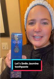 Fresh & Clean Teeth with Let's Smile Jasmine Toothpaste