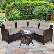 Our Best Patio Furniture Deals In 2021 Wicker Sofa Outdoor Outdoor Furniture Sets Outdoor Furniture Sofa