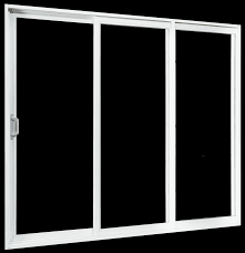 Sliding doors have a fixed, stationary glass panel and a operable panel that slides horizontally across the stationary panel. Premium Vinyl V 4500 Patio Doors 3 Panel Sliding Reliable And Energy Efficient Doors And Windows Jeld Wen Windows Doors