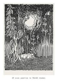 Rest And Comet Classic Print Based On Moomin Book Illustration A3 Poster A4 A5 Size Illustration Moomin Tove Jansson Book Illustration