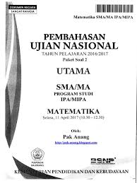 Menghitung akar dengan hampiran turunan. Soal Un Turunan 2017 Cara Golden