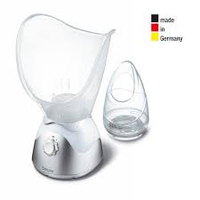 Drapez une serviette sur votre tête pour capter la vapeur. Beurer Sauna Facial Fs 50 Younescoif