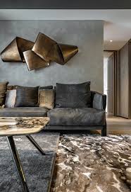 top luxury houses in shenzhen 深圳半岛城邦顶级奢宅 藏山纳海的心灵栖居 mid century leather sofa eames lounge chair comfy sofa