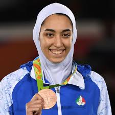 Alizadeh beat iranian opponent nahid kiyani chandeh in her opening bout before taking on jones. Olympics News Iran S Only Female Olympic Medallist Kimia Alizadeh Says She Has Defected Eurosport