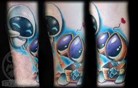 Disney and dreamworks disney pixar walle y eva wall e movie android theme. Latest Walle Tattoos Find Walle Tattoos