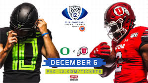 2019 Pac 12 Championship Oregon Vs Utah Levis Stadium