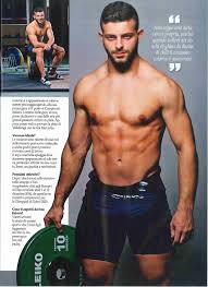 Carriera, stagioni, squadre, presenze e goal. Nino Pizzolato Uomo Copertina Di For Men Magazine Federpesistica