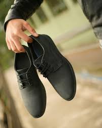 CHARLES NEGRO Zapatos de Cuero