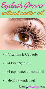 You may combine different oils for your recipe. Diy Eyelash Growth Serum Without Castor Oil Beautymunsta Free Natural Beauty Hacks And More Diy Eyelash Growth Serum Eyelash Growth Eyelash Growth Diy