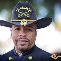 Cpl. Harold Cline, Station Admin Clerk and native of