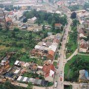 Nejhorší následky tornáda, které se přehnalo nad litovlí ve středu v podvečer. Tornado 9 Cervna 2004 V Litovli Mesto Litovel