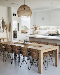 Pin By April Cole On C O A S T A L B U I L D Rattan Dining Chairs Dining Room Design House Interior