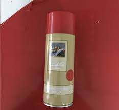 Water Based Paint Removable Rubber Coating Spray Red Color Aerosol