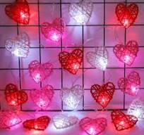 Large Lighted Heart Decoration